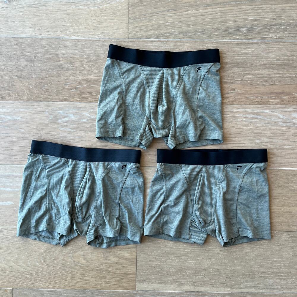 Fabletics The Blueprint Boxer Briefs 3" Light Green XS